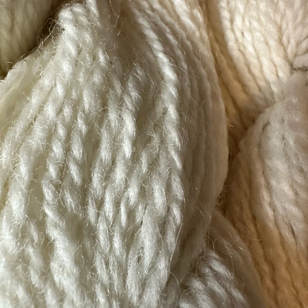 Vintage Kamouraska yarn Aran 2 ply lot of 10 color 22 lot# 200 100gr each wool